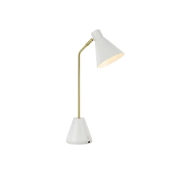 AMBIA TABLE LAMP USB- White - Click for more info
